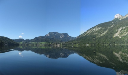 15 Altausseer See Westufer Panorama Loser Altaussee