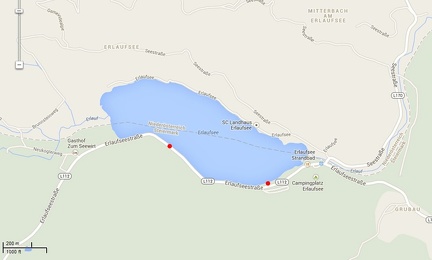 Erlaufsee Map