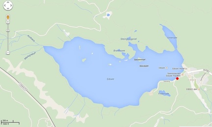 Eibsee Map