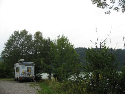 05 Feistritzer Stausee Stellplatz Womo2