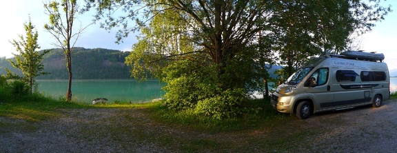 20 Feistritzer Stausee Stellplatz Womo