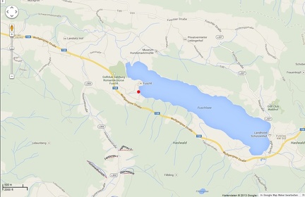 Fuschlsee Map