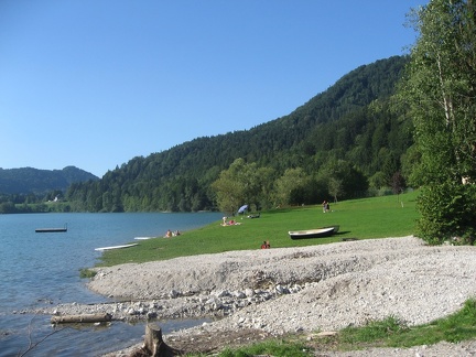 48 Hintersee Einstieg über Badewiese