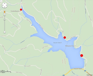Soboth Stausee Map