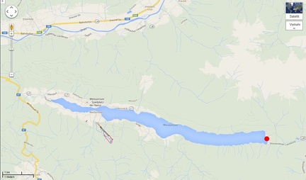 Weißensee Map