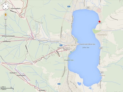 Zeller See Map