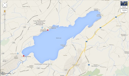 Wallersee Map