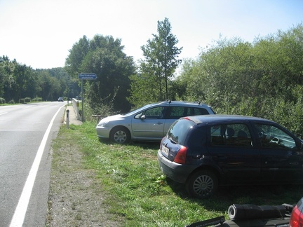 07 Mattsee Eistiegstelle Parkplatz